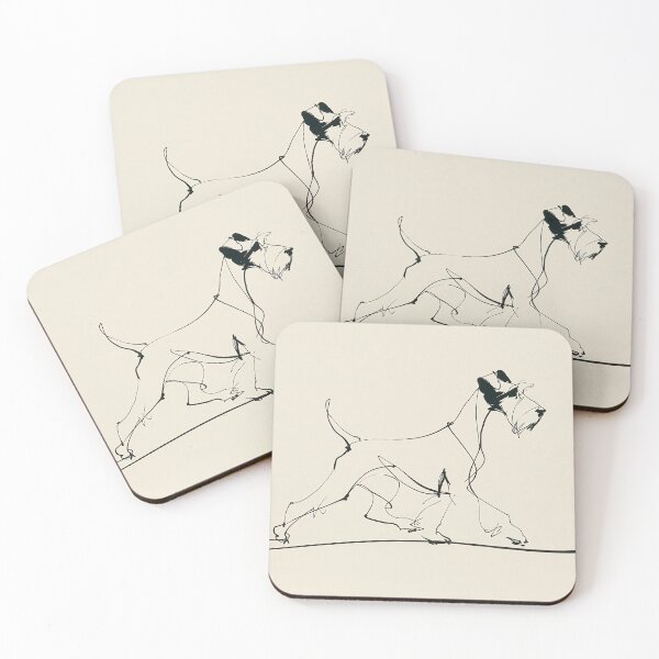 Item preview, Minimalist Sketch of a schnauzer designed and sold by lautir.