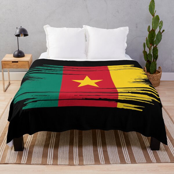 Item preview, Distressed Cameroon Flag CM designed and sold by shitpostee.