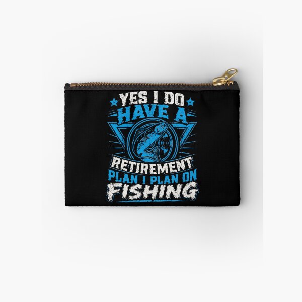 Item preview, Yes I Do Have A Retirement Plan I Plan On Fishing Angler Fisherman Retiree designed and sold by SkeletonsDanger.