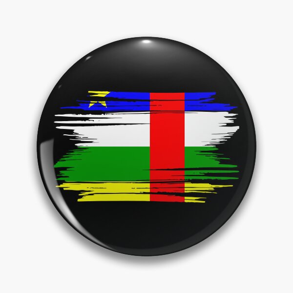 Item preview, Distressed Central African Republic Flag CF designed and sold by shitpostee.