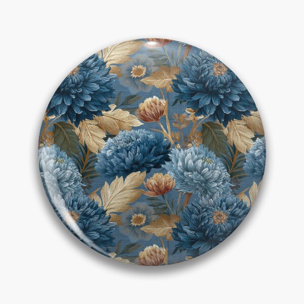 Item preview, Vibrant Chrysanthemum Print - Tropical Flower Pattern  - Anniversary Gifts For Him designed and sold by RoyalStarsPatts.