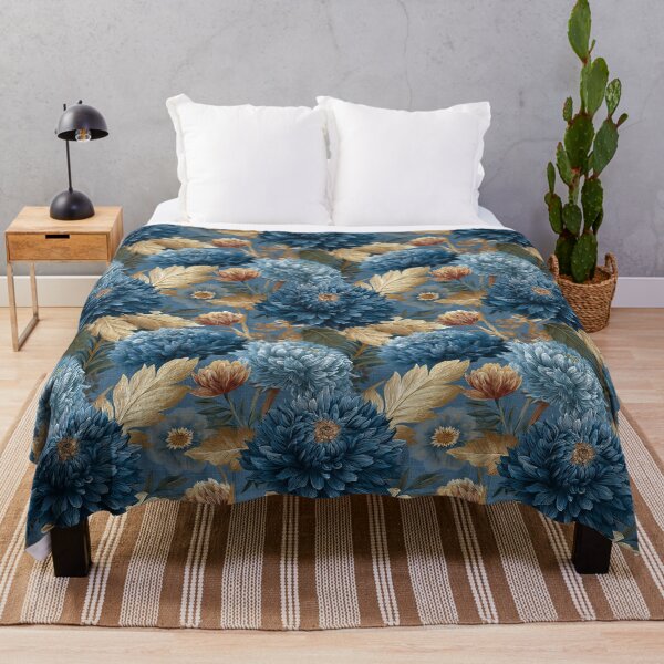 Item preview, Vibrant Chrysanthemum Print - Tropical Flower Pattern - Anniversary Gifts For Him designed and sold by RoyalStarsPatts.