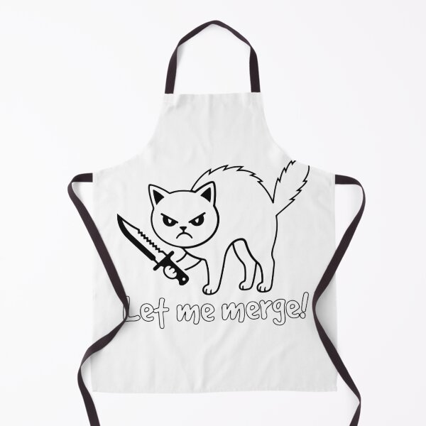 Item preview, Let Me Merge Funny Cat with Knife - Road Rage Driving Quote designed and sold by raedattia.