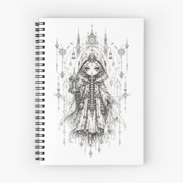 Item preview, Cathedral Mech Pilgrim – Machine Saint of Relics and Towers designed and sold by ShadowSpriteArt.
