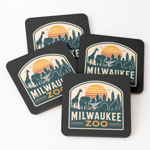 Item preview, Vintage Milwaukee Zoo Skyline & Wildlife designed and sold by Zayn Studio.