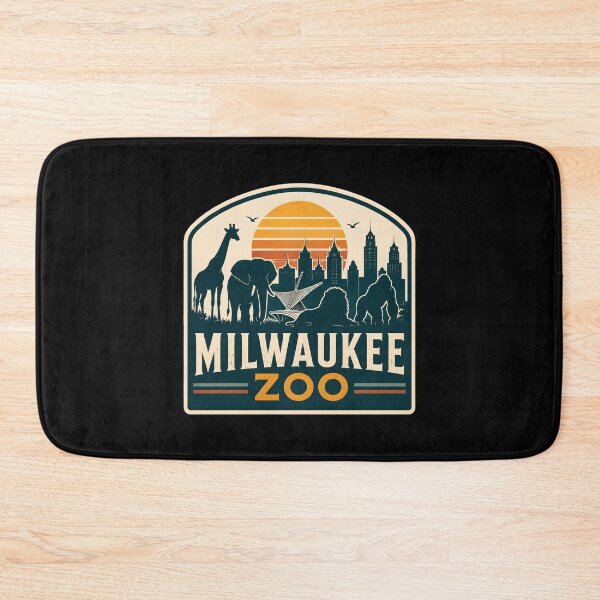 Item preview, Vintage Milwaukee Zoo Skyline & Wildlife designed and sold by Zayn Studio.