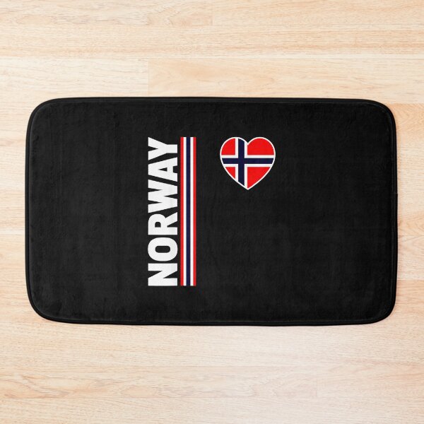 Item preview, Norway National Pride Norwegian Flag Heart Travel Lover designed and sold by LeoSnarf.
