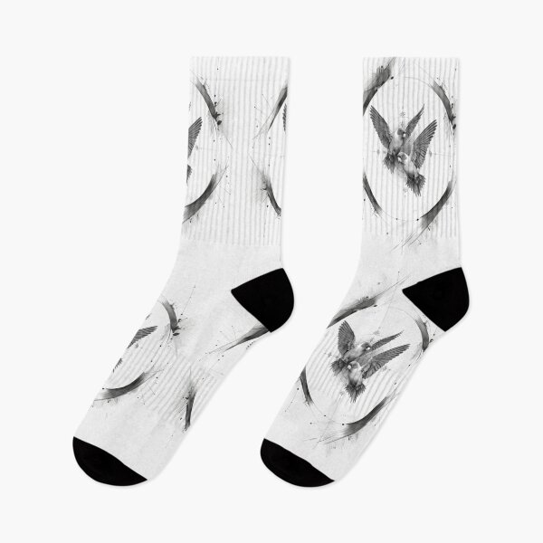 Item preview, A pair of Lovebirds in mid-flight, Birds in Motion designed and sold by CDC40.