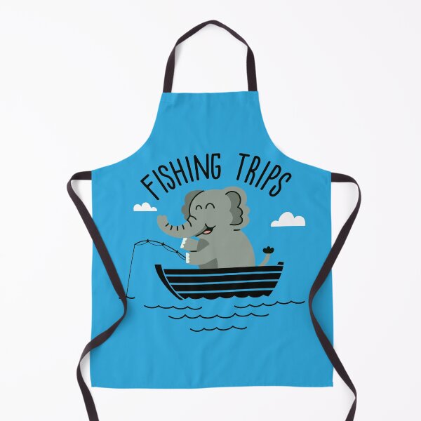 Item preview, Elephant Fishing Trips designed and sold by RetroChunky®.