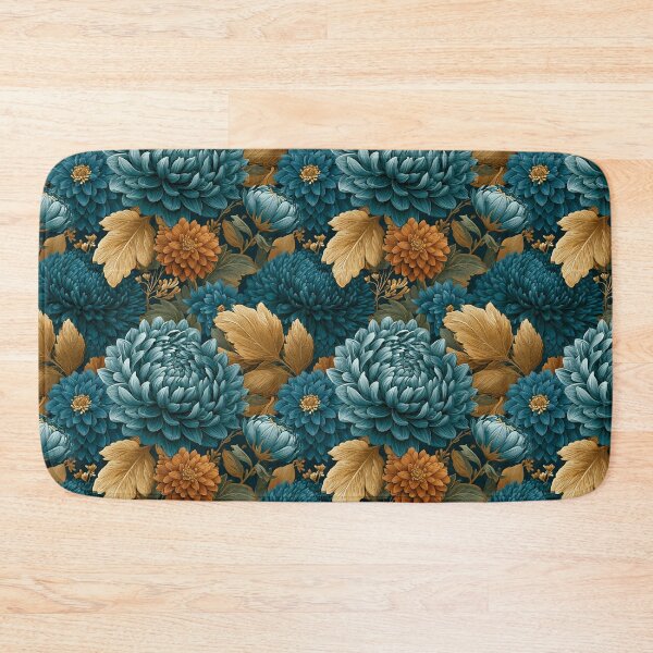 Item preview, Fragrant Chrysanthemum Print  - Botanical Garden Pattern  - Anniversary Gifts For Husband designed and sold by RoyalStarsPatts.