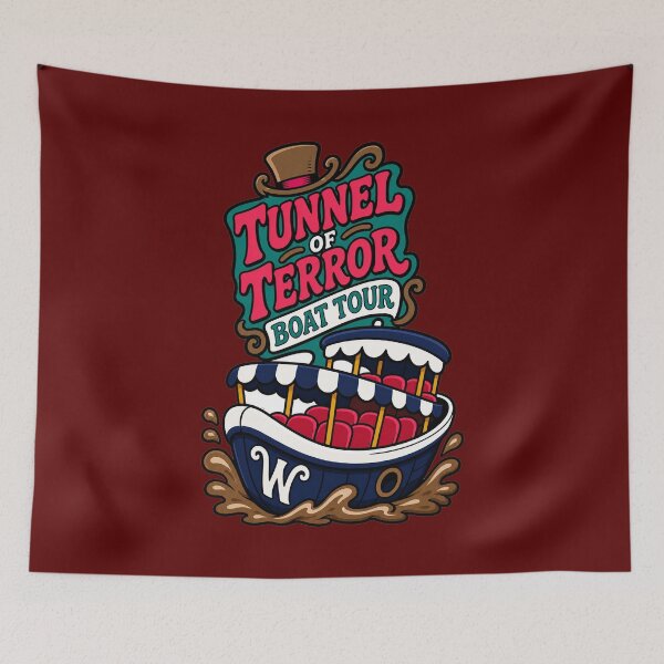 Item preview, Tunnel Of Terror Boat Tour designed and sold by BrambleBox.