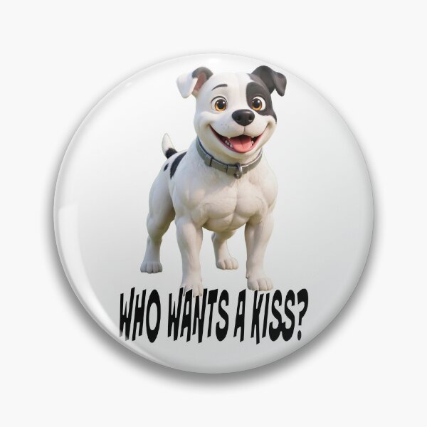 Item preview, Staffordshire Bullterrier KISS designed and sold by SmARTNiki.