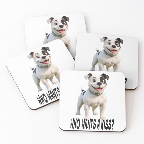 Item preview, Staffordshire Bullterrier KISS designed and sold by SmARTNiki.