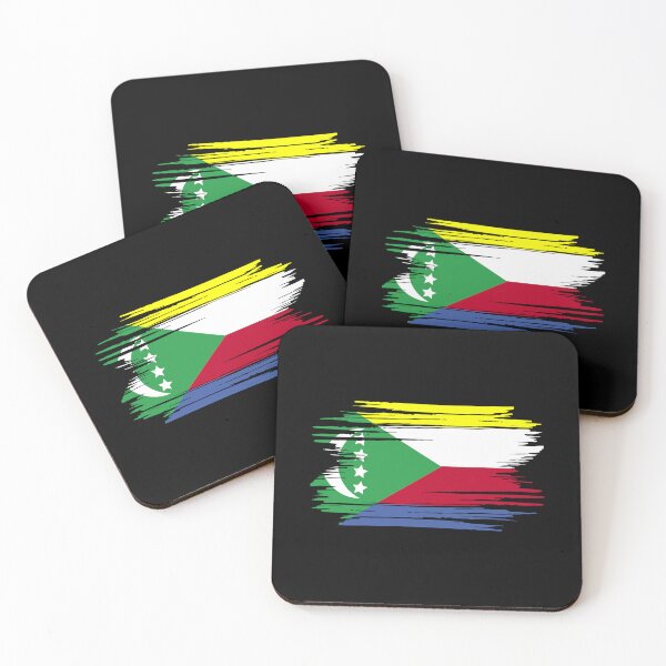 Item preview, Distressed Comoros Flag KM designed and sold by shitpostee.