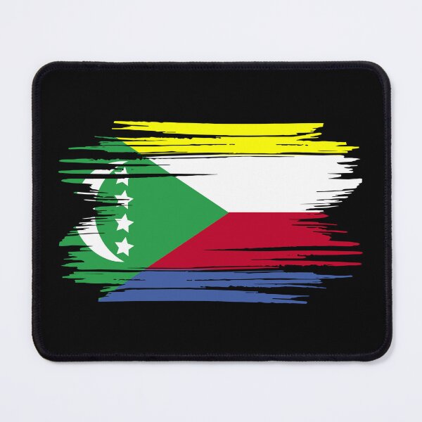 Item preview, Distressed Comoros Flag KM designed and sold by shitpostee.