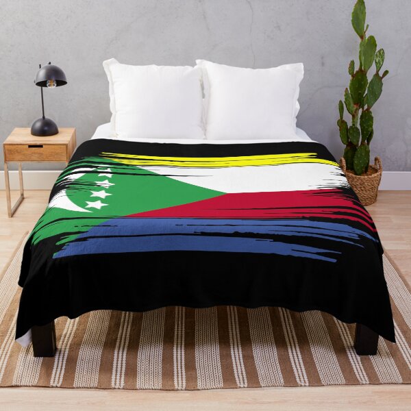 Item preview, Distressed Comoros Flag KM designed and sold by shitpostee.