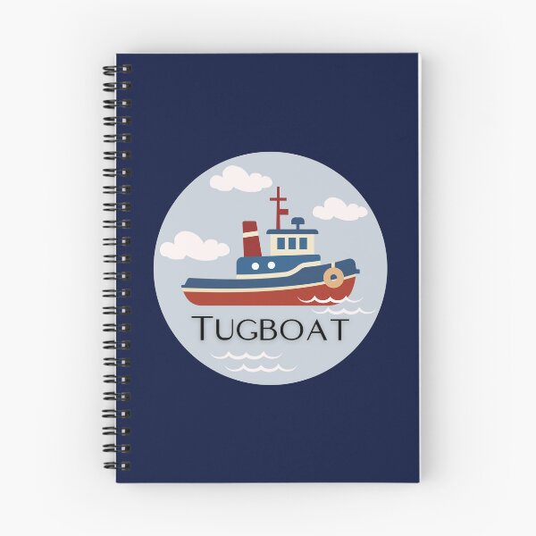 Item preview, Tugboat Illustration designed and sold by AnulaArt.