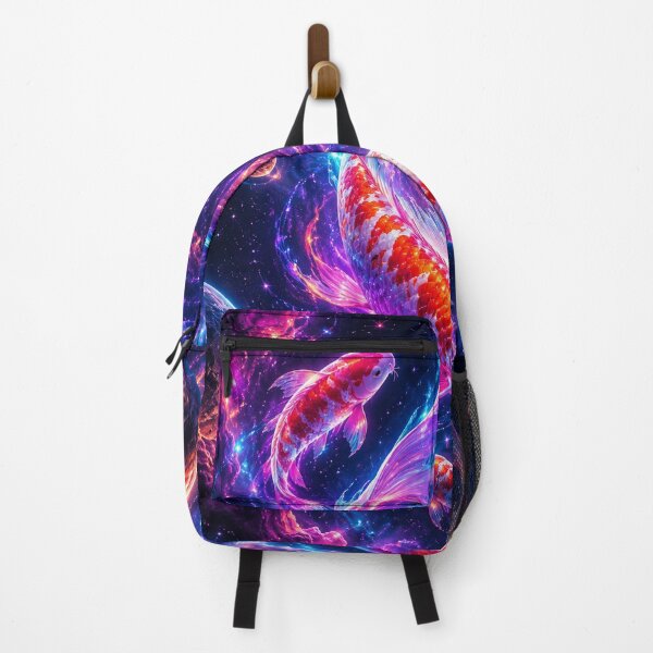 Item preview, Neon Koi Through the Endless Cosmos designed and sold by DrizzyV.