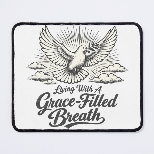 Item preview, Living With A Grace-Filled Breath – Celestial Sun & Moon Boho Vintage T-Shirt designed and sold by Obiechefu.