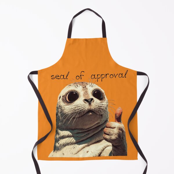 Item preview, Seal of Approval Funny Pun designed and sold by obstinator.