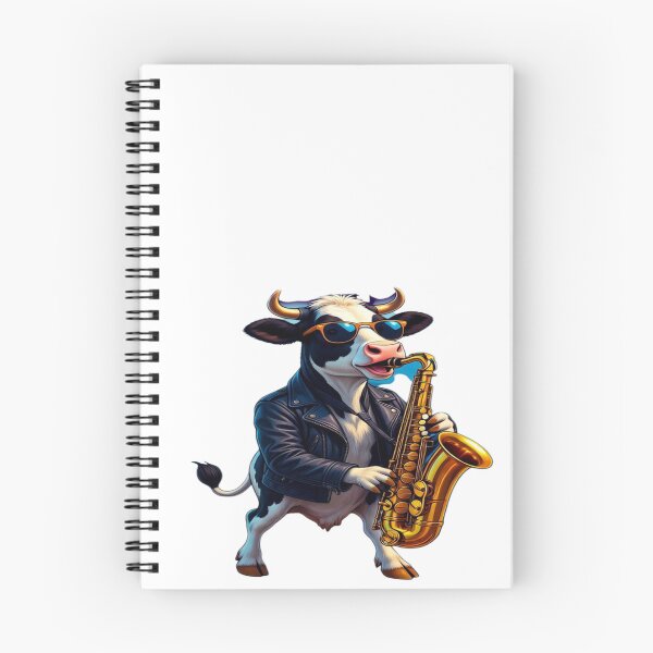 Item preview, Cool Jazz Cow Playing Saxophone T-Shirt | Funny Musical Cow Graphic | Animal Music Lover Gift | Cute Saxophone Cow Illustration | Jazz Band Art Print designed and sold by Sushikidsntod.