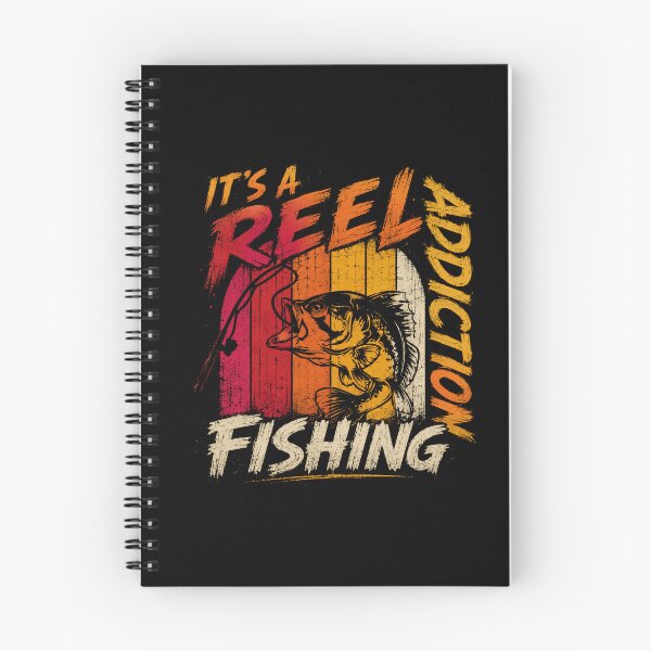 Item preview, It's A Reel Addiction Fishing Angler Fisherman Hobby designed and sold by SkeletonsDanger.