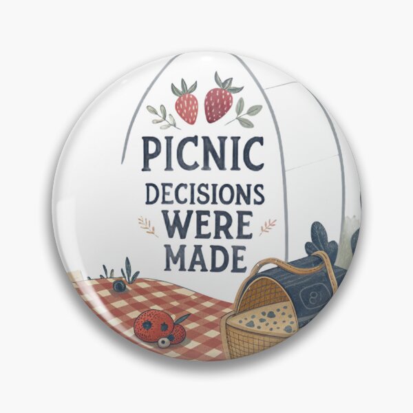 Item preview, Cottagecore Picnic Decisions Were Made designed and sold by KHCreative2025.