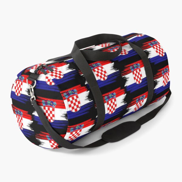 Item preview, Distressed Croatia Flag HR designed and sold by shitpostee.
