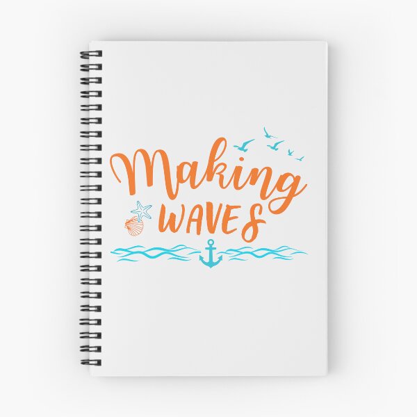 Item preview, Making Waves Coastal Typography Design designed and sold by MadeByMira.