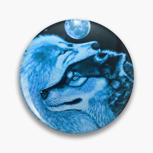 Item preview, Wolves Twin Souls designed and sold by Tracey Warren Art.