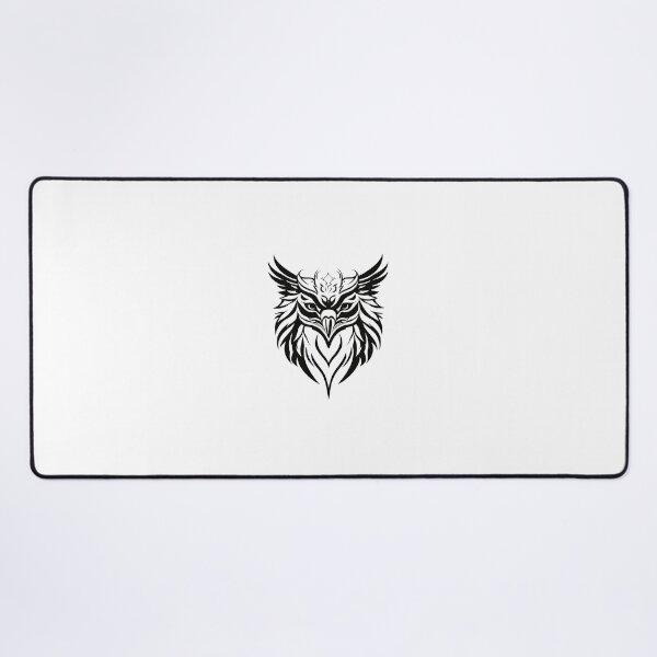 Item preview, Tribal Griffon Head Emblem | Black and White Mythical Beast Vector Design designed and sold by Artisan Finds Online.