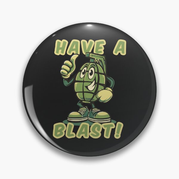 Item preview, Retro Cartoon Hand Grenade designed and sold by obstinator.