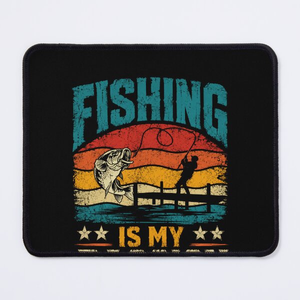 Item preview, Fishing Is My Passion Angler Fisherman Hobby Fishing Enthusiast designed and sold by SkeletonsDanger.