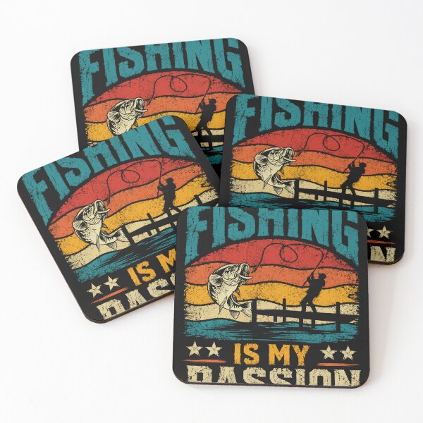 Item preview, Fishing Is My Passion Angler Fisherman Hobby Fishing Enthusiast designed and sold by SkeletonsDanger.