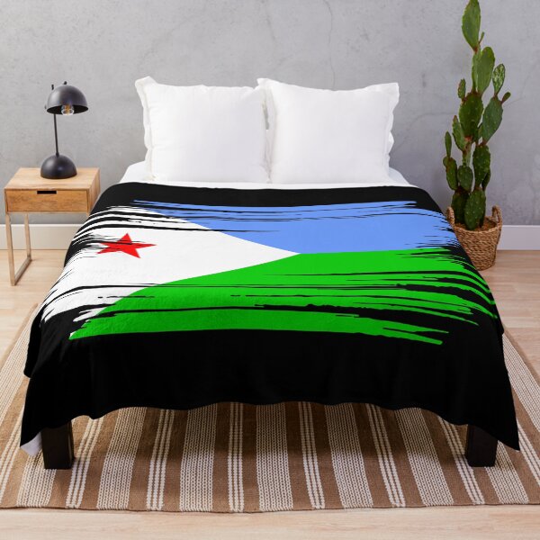 Item preview, Distressed Djibouti Flag DJ designed and sold by shitpostee.
