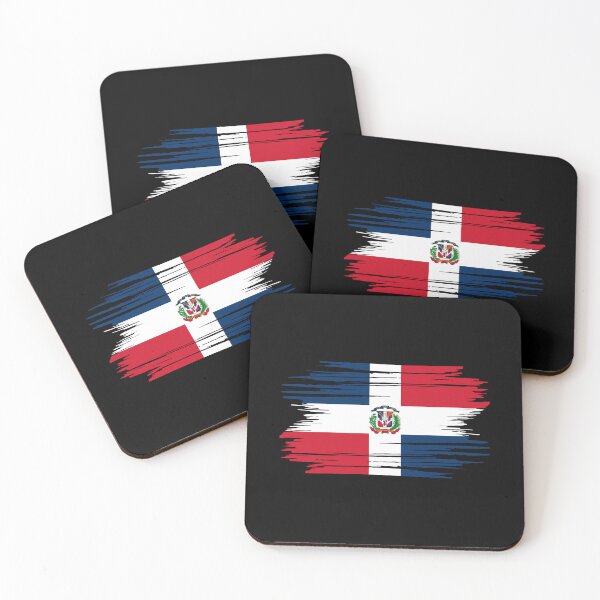 Item preview, Distressed Dominican Republic Flag DO designed and sold by shitpostee.
