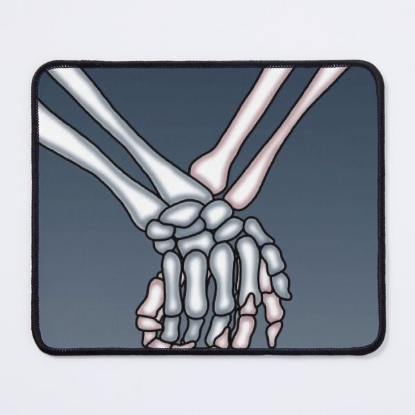 Item preview, Skeleton Hands Holding Intertwined designed and sold by OceanBreezes.