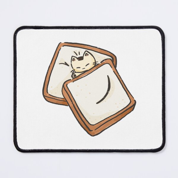 Item preview, Cute Kawaii Sliced Bread Cat designed and sold by Sleepy-Town.