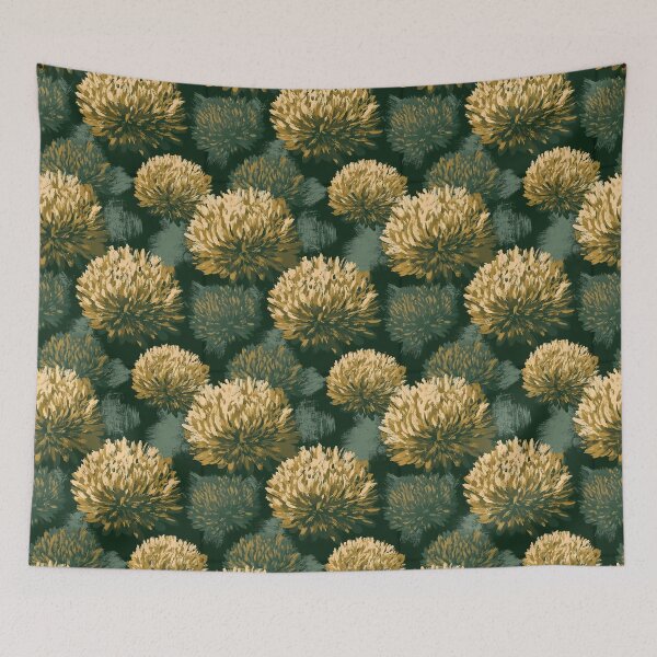 Item preview, Fragrant Chrysanthemum Texture  - Botanical Garden Pattern  - Best Friend Gifts designed and sold by RoyalStarsPatts.