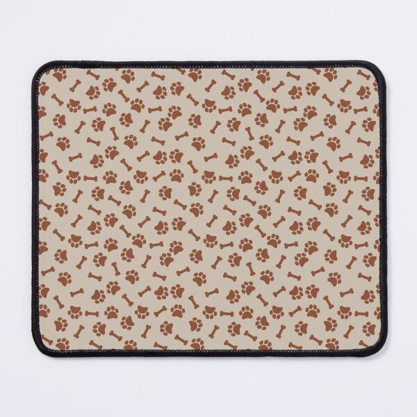 Item preview, Sand And Copper Dog Paw And Bone Pattern designed and sold by pattern-archive.