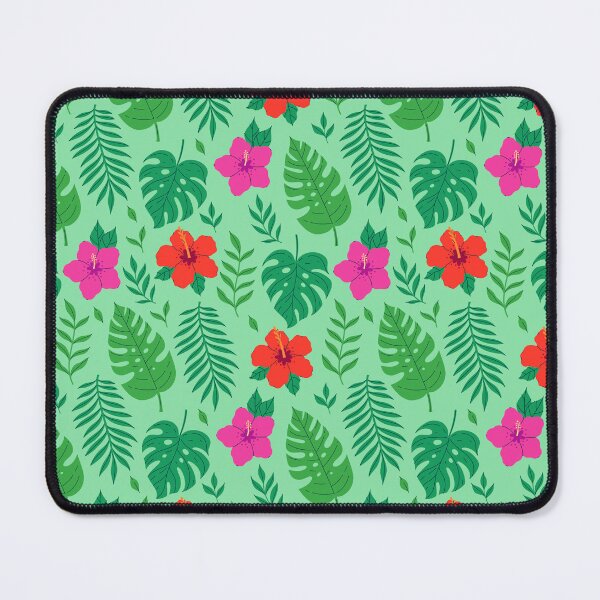 Item preview, tropical flowers and leaves designed and sold by burbura.