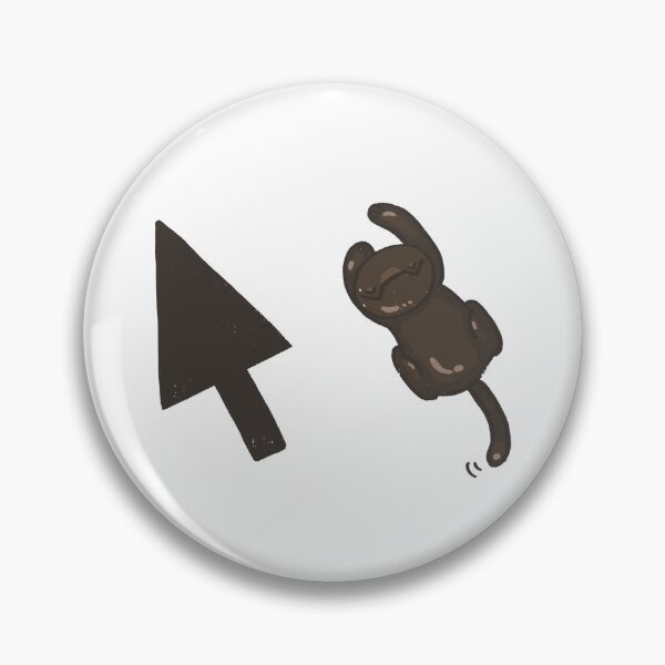 Item preview, Funny Kawaii Computer Cursor Arrow Cat designed and sold by Sleepy-Town.