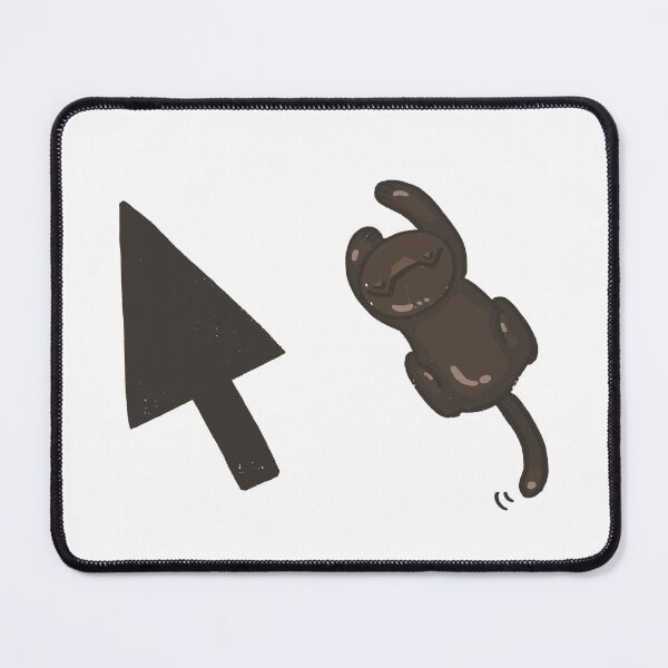 Item preview, Funny Kawaii Computer Cursor Arrow Cat designed and sold by Sleepy-Town.