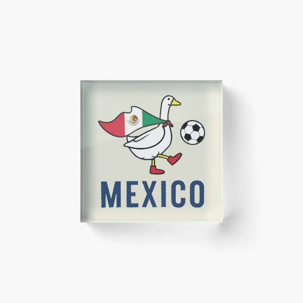 Item preview, Funny Mexico Silly Goose Soccer, Mexico Flag, Mexico Futbol designed and sold by littlemiscat.