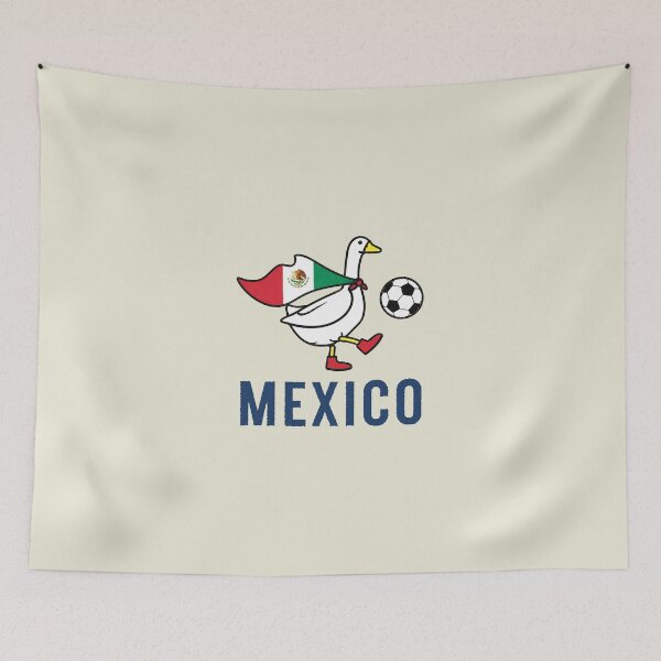 Item preview, Funny Mexico Silly Goose Soccer, Mexico Flag, Mexico Futbol designed and sold by littlemiscat.