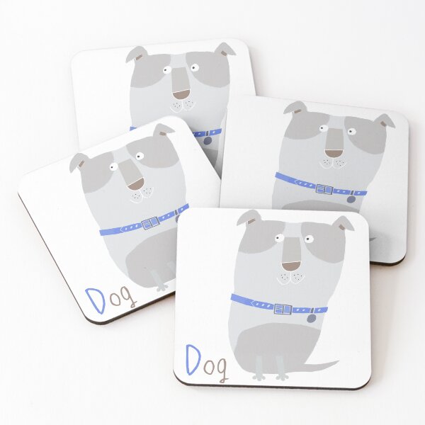 Item preview, D de Perro Ilustrado por la artista Carla Daly designed and sold by Carla Daly.