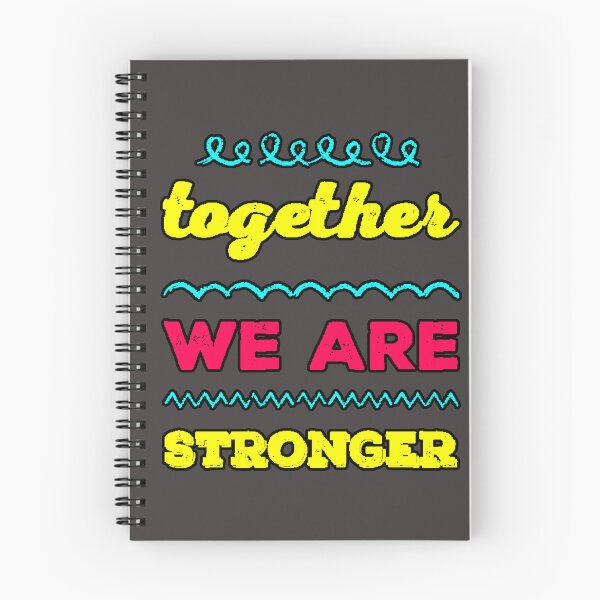 Item preview, Together We Are Stronger | Motivational Quote designed and sold by AstronautMerch.