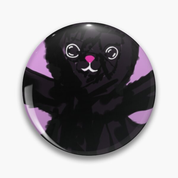 Item preview, Cute Black Cat Teddy Bear designed and sold by RetroGalaxies.