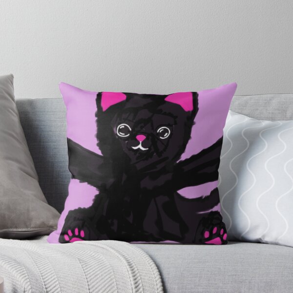 Item preview, Cute Black Cat Teddy Bear designed and sold by RetroGalaxies.
