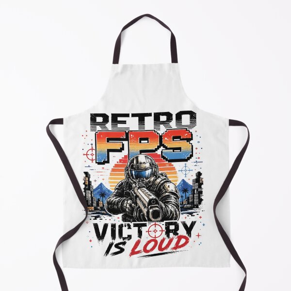 Item preview, Retro FPS Victory Is Loud T-Shirt | Vintage First Person Shooter Gaming Graphic | Retro Gamer Tee designed and sold by Graphic Therapist.
